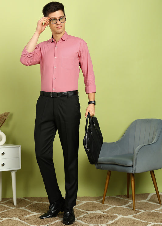 Men Solid Formal Shirt
