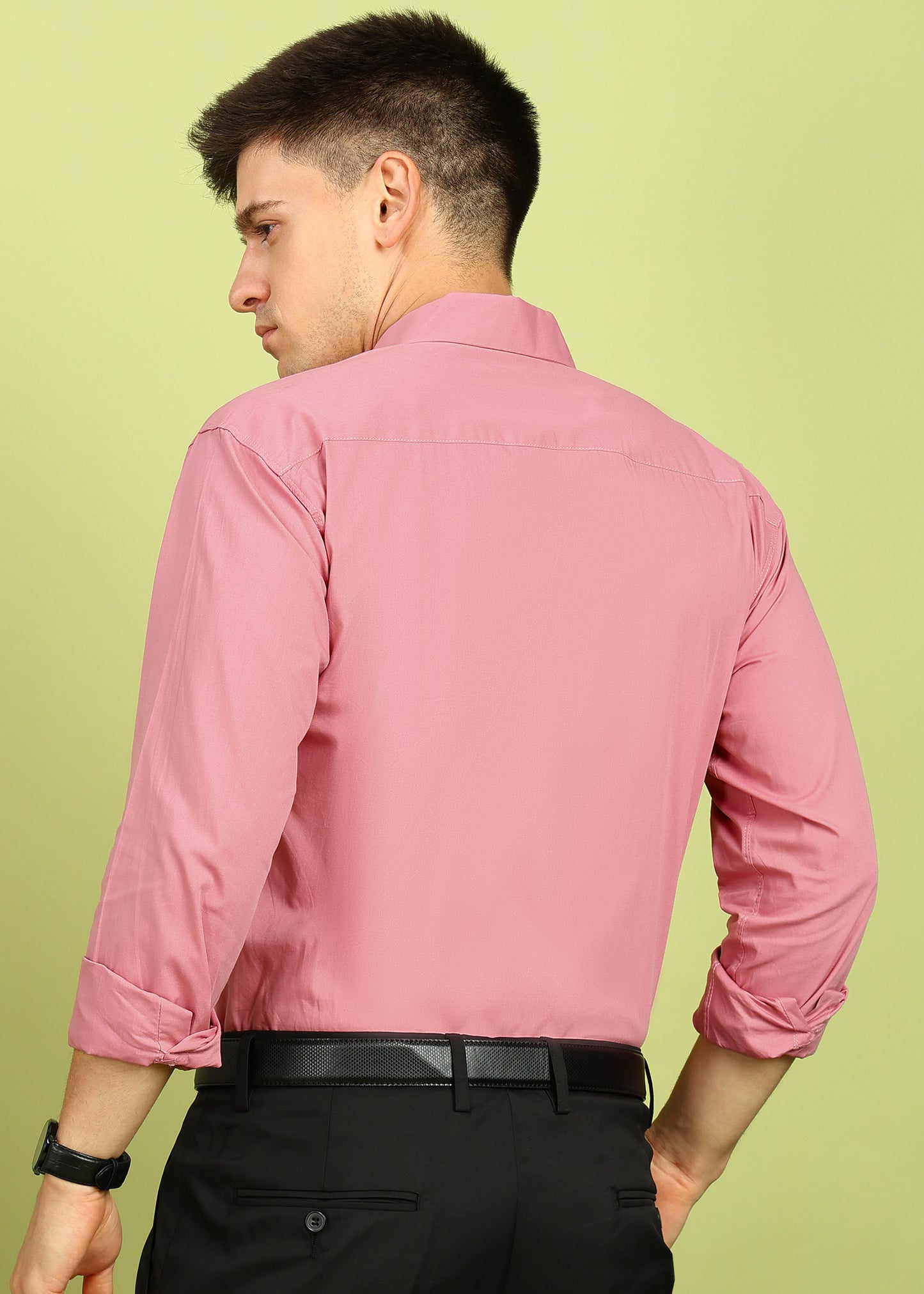 Men Solid Formal Shirt