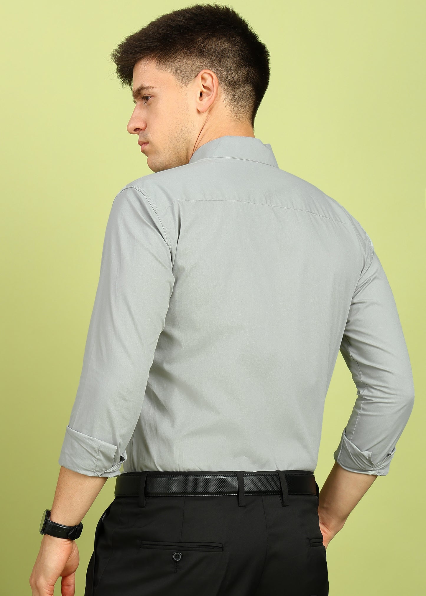 Men Solid Formal Shirt