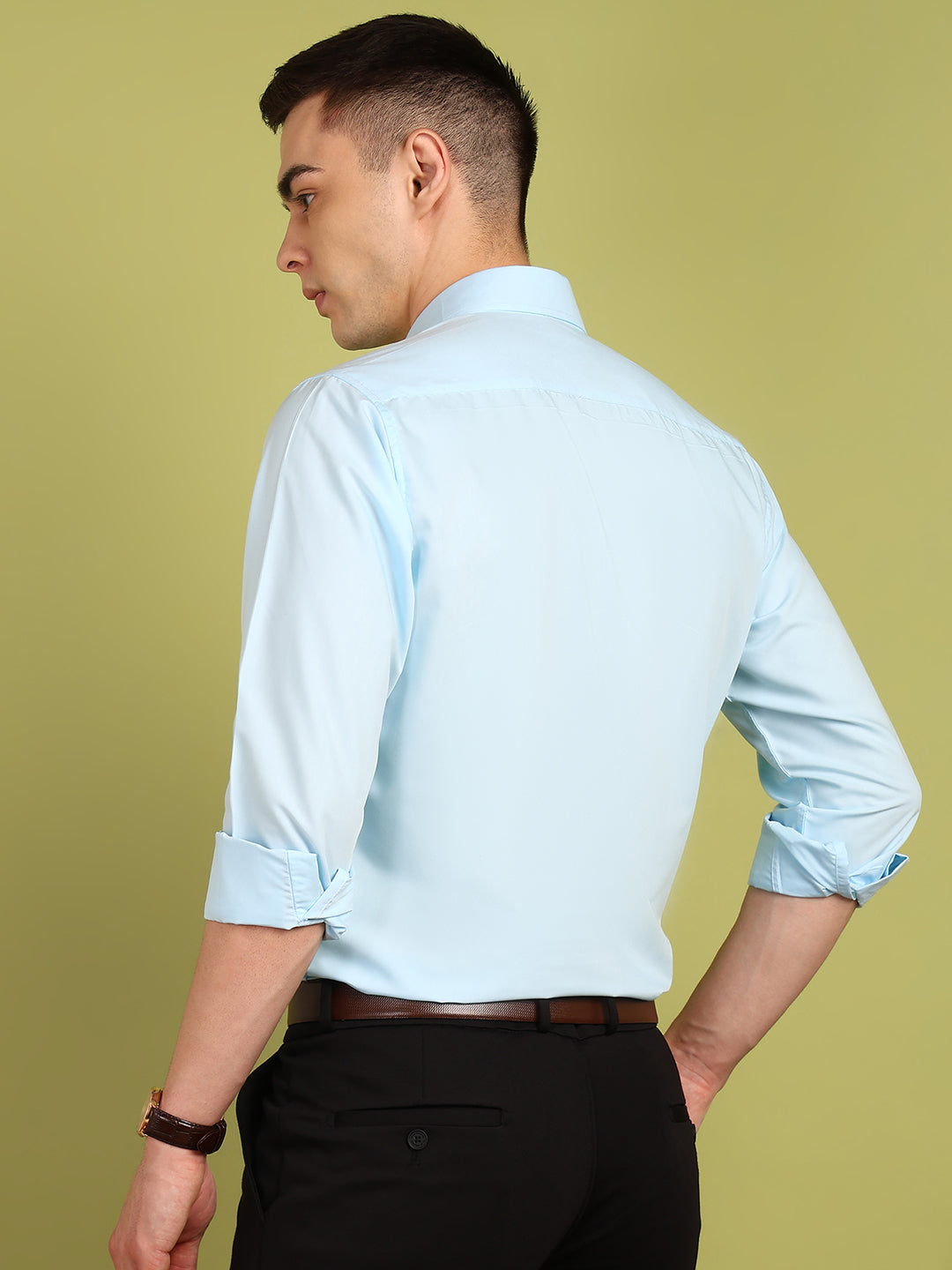 Men Solid Formal Shirt