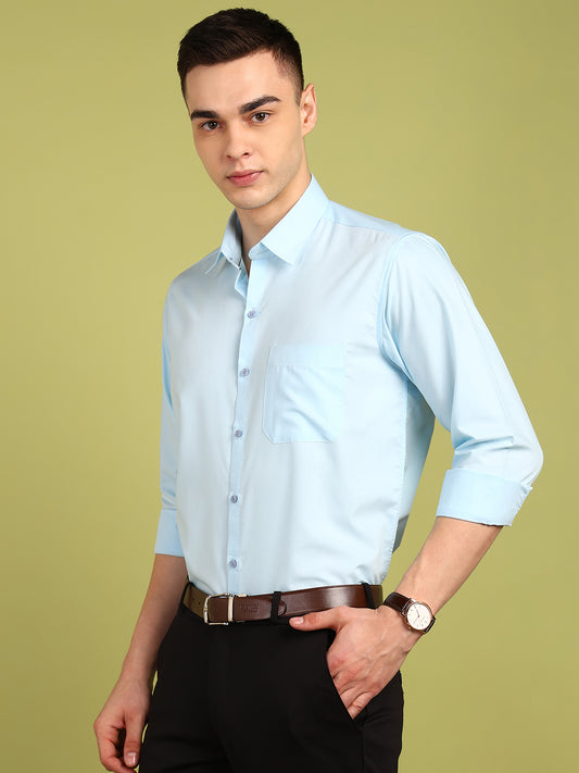 Men Solid Formal Shirt