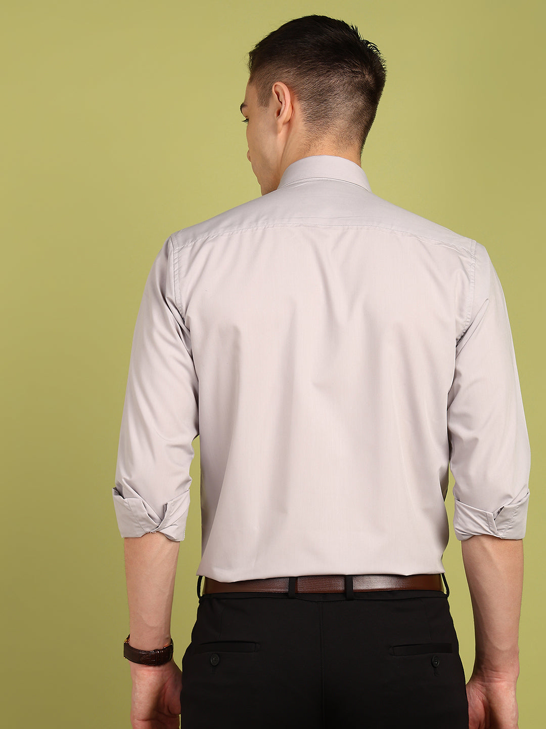 Men Solid Formal Shirt