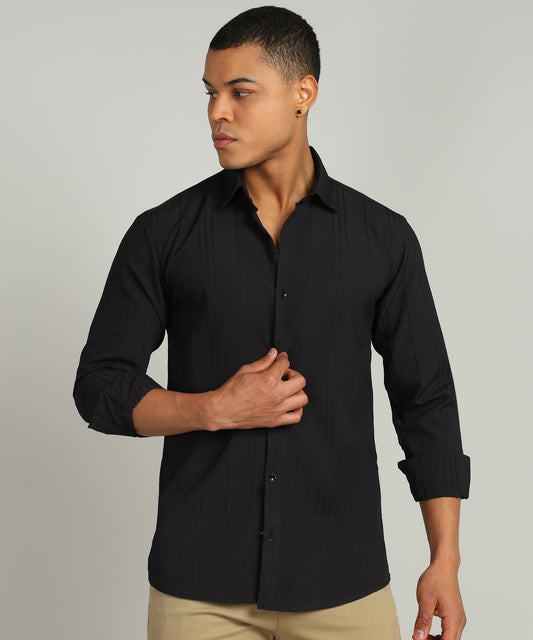 Men Solid Casual Shirt