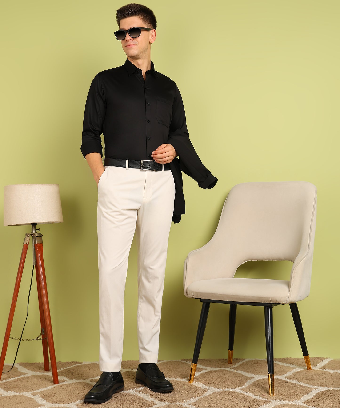Men Solid Formal Shirt