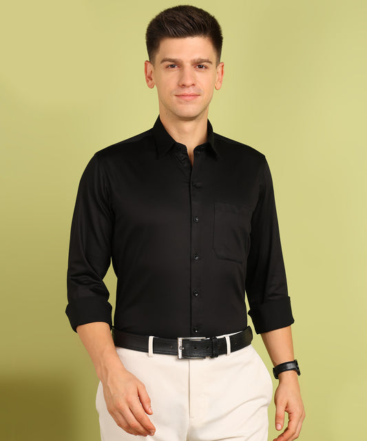 Men Solid Formal Shirt