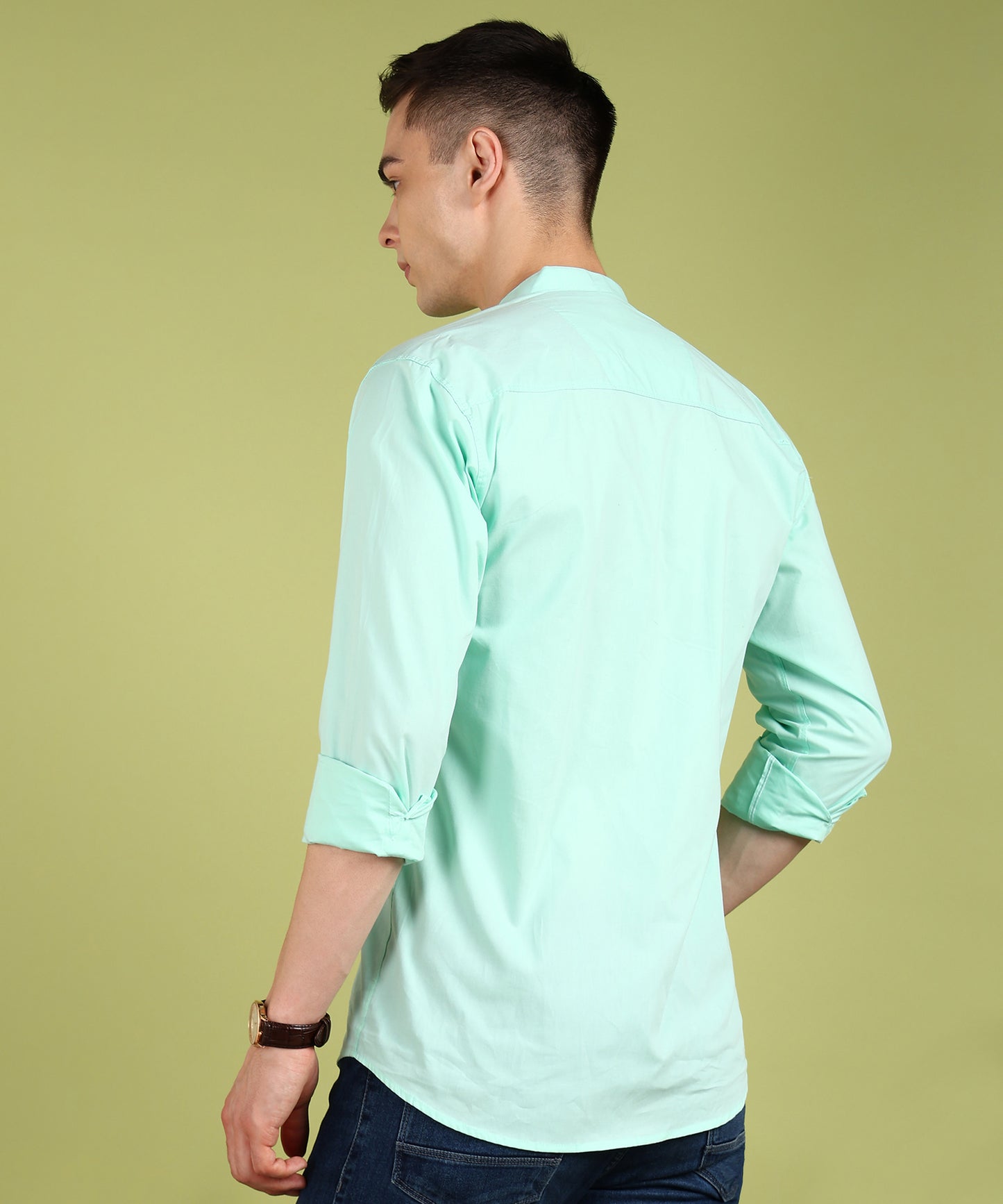 Men Solid Casual Shirt