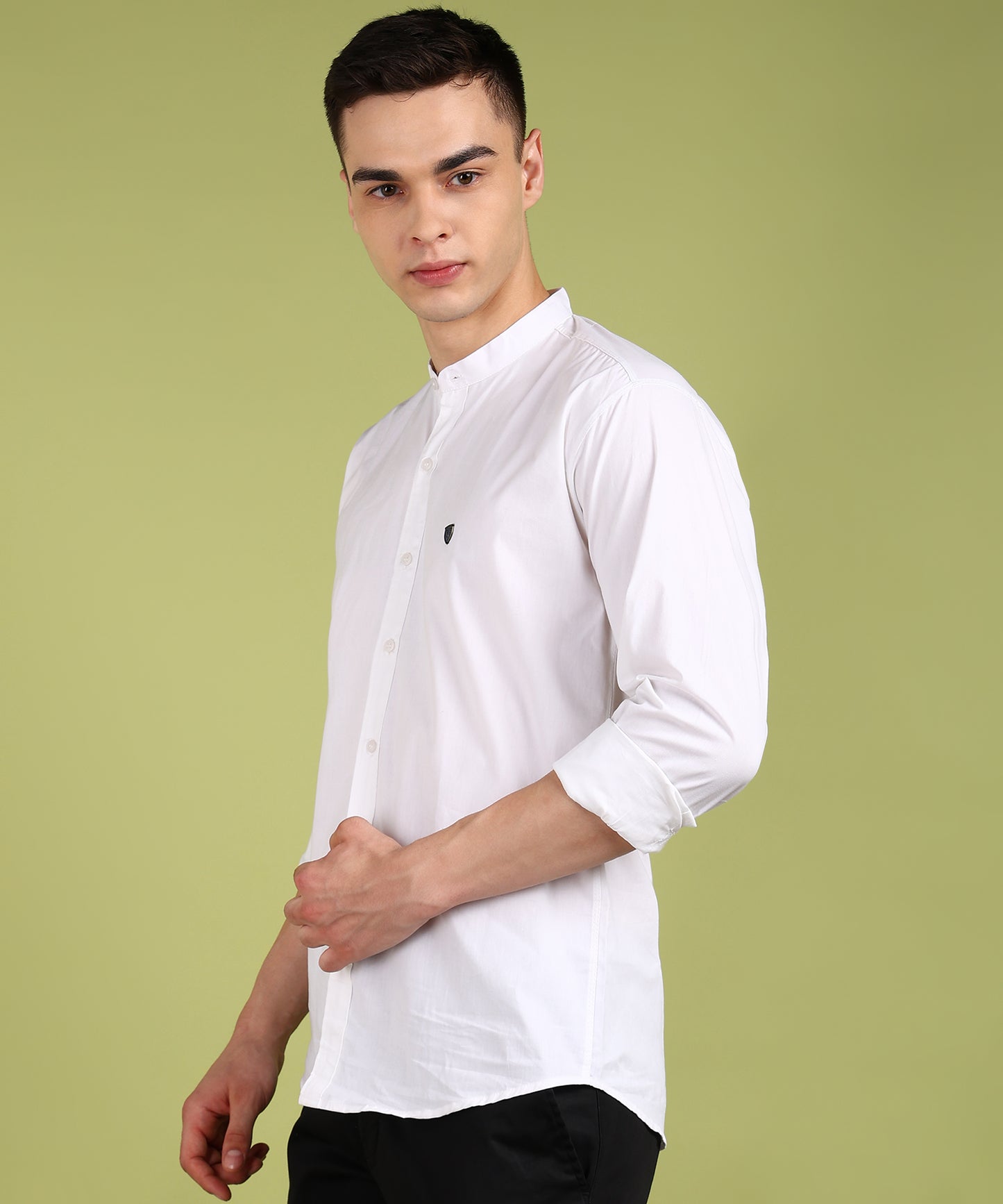 Men Solid Casual Shirt