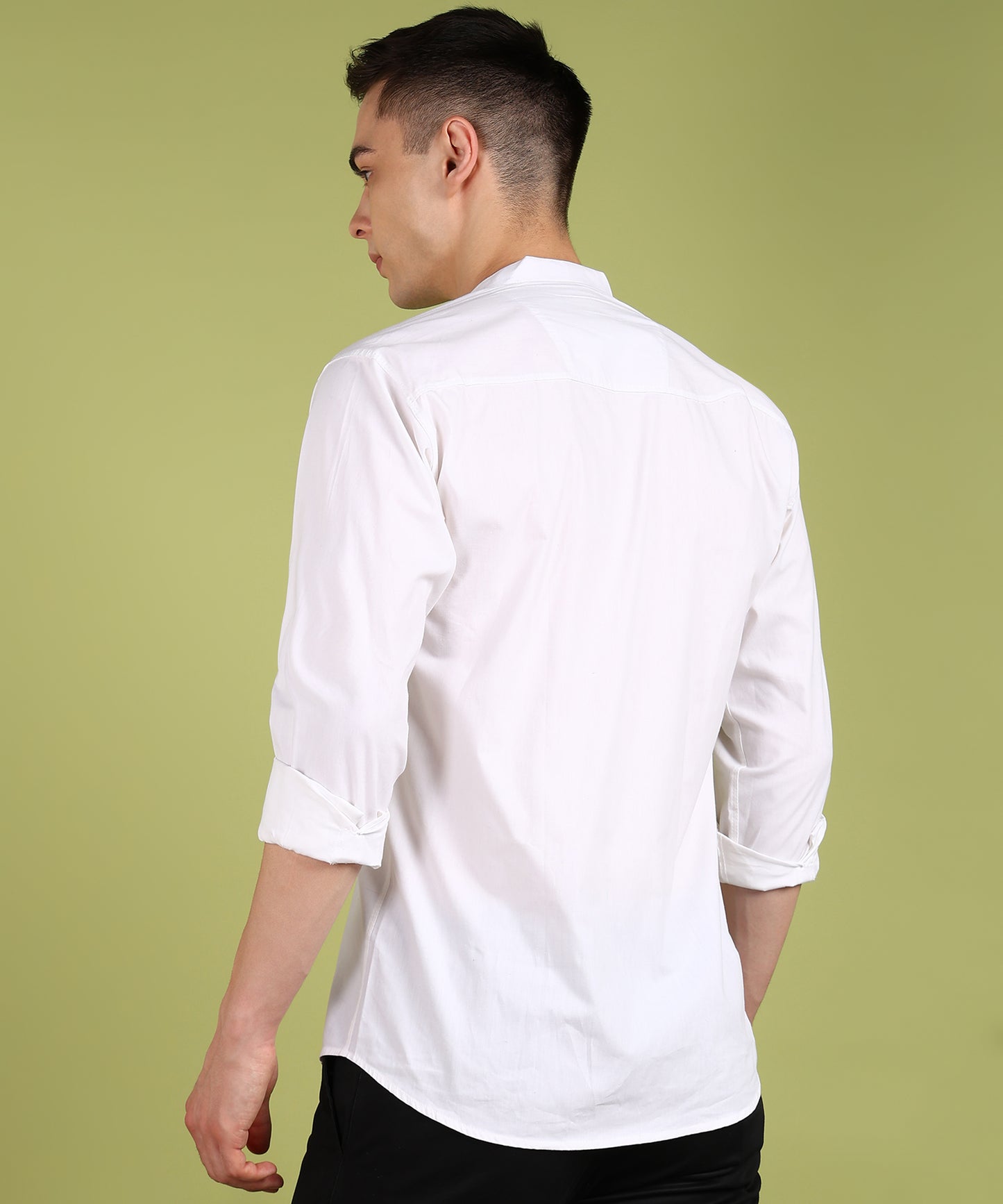 Men Solid Casual Shirt