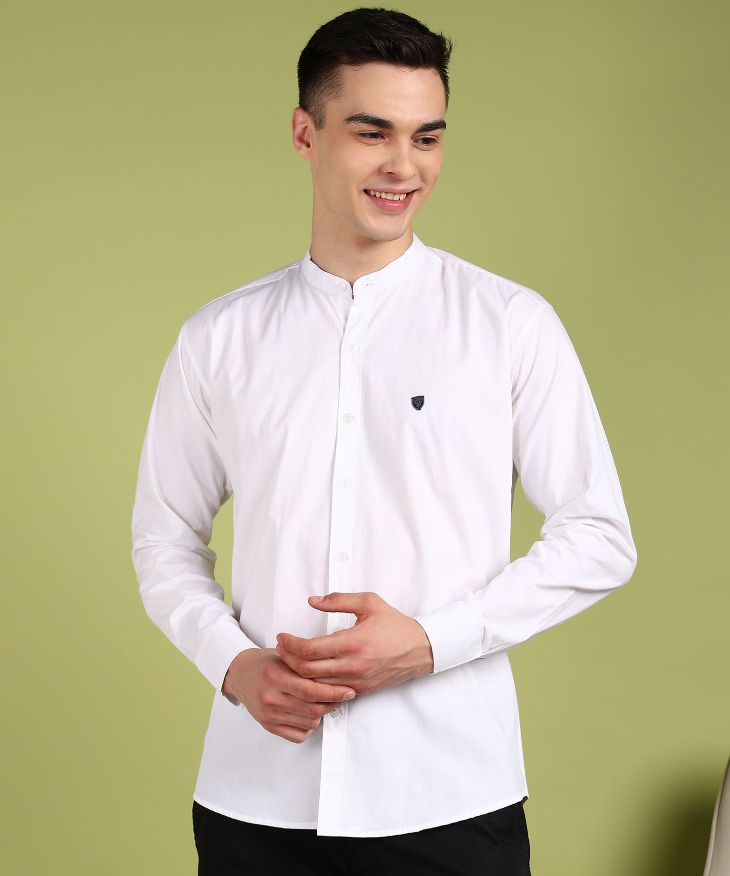 Men Solid Casual Shirt