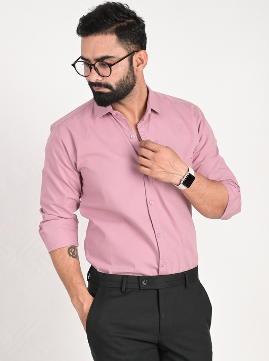 Solid Casual Shirt