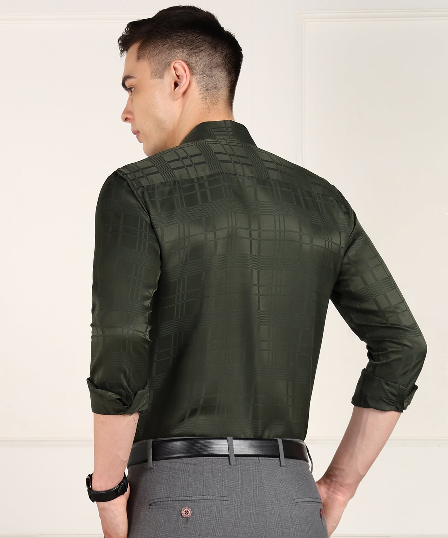 Men Checkered Casual Shirt