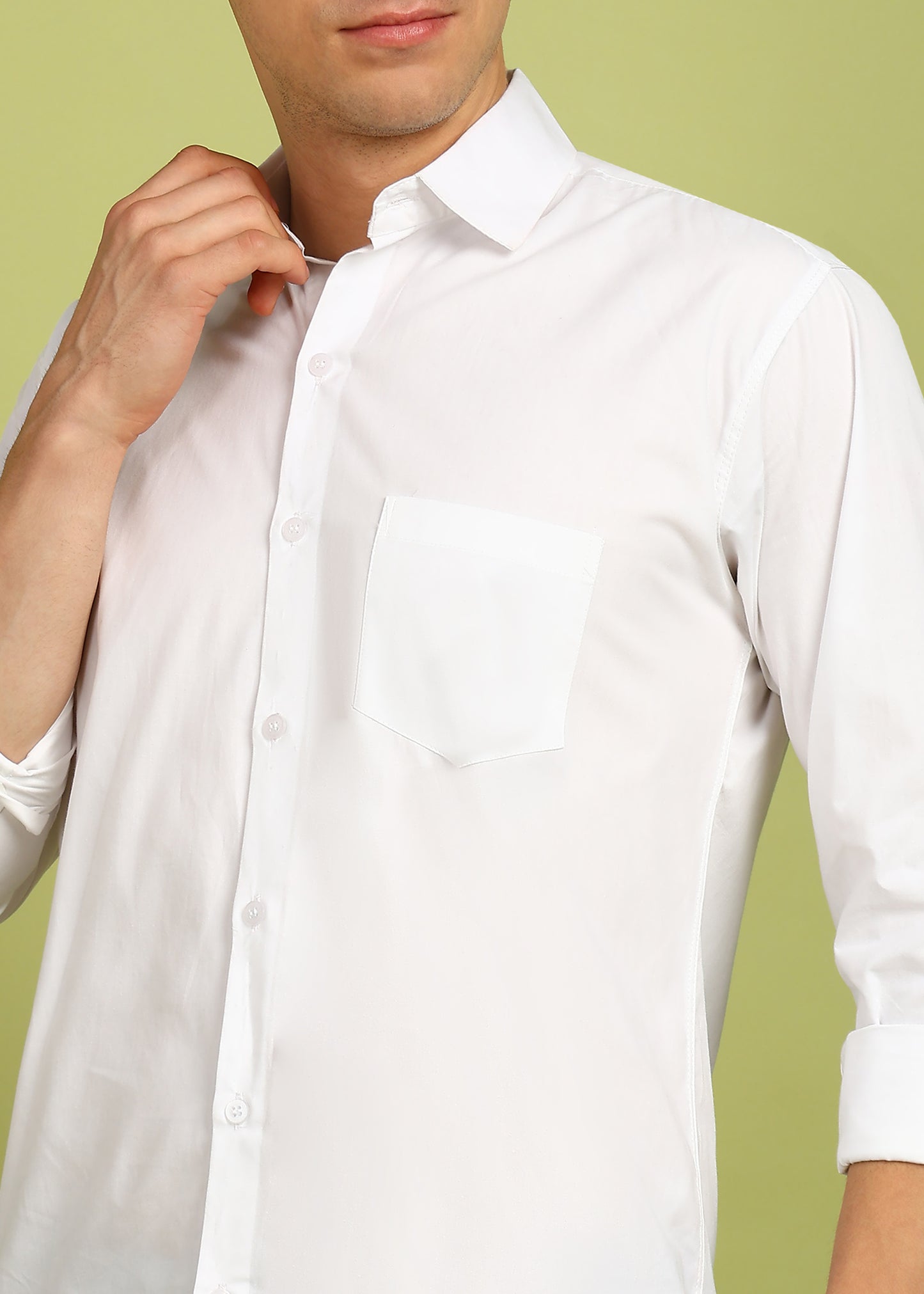 Men Solid Casual Shirt