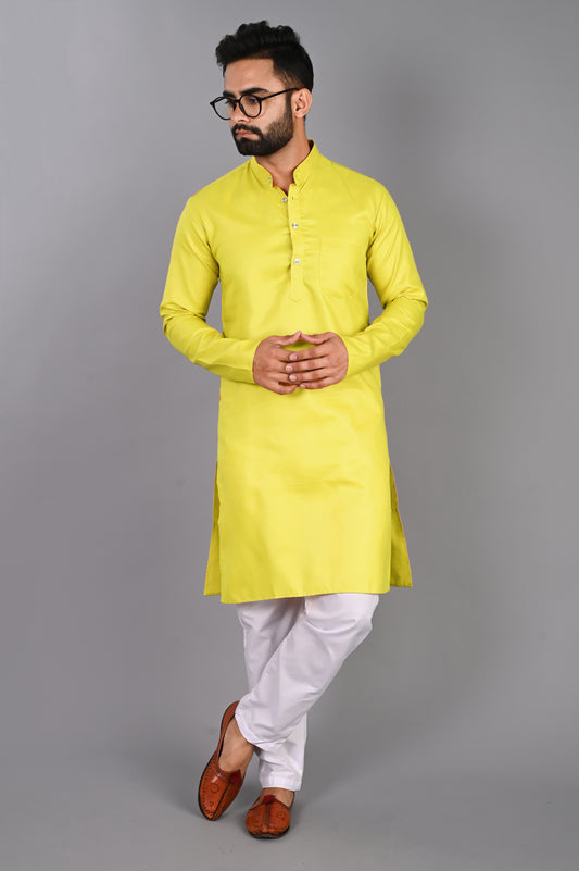 Men Kurta Pyjama Set