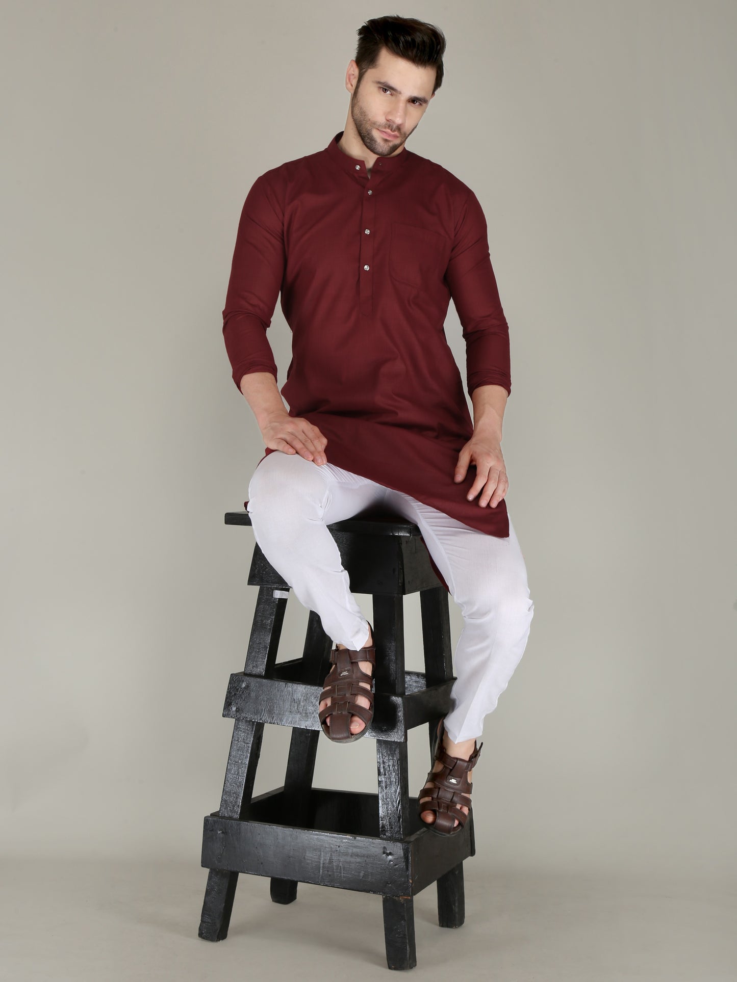 Men Kurta Pyjama Set