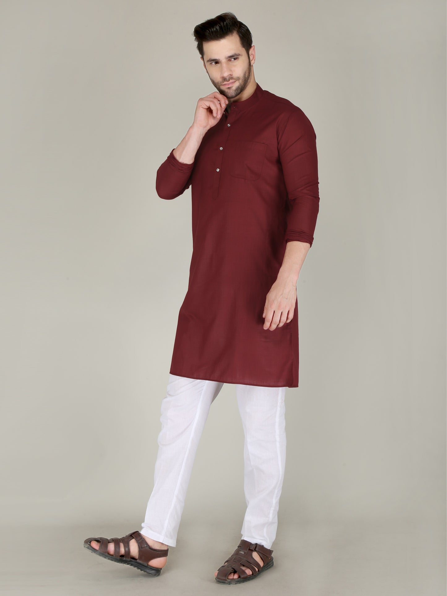 Men Kurta Pyjama Set