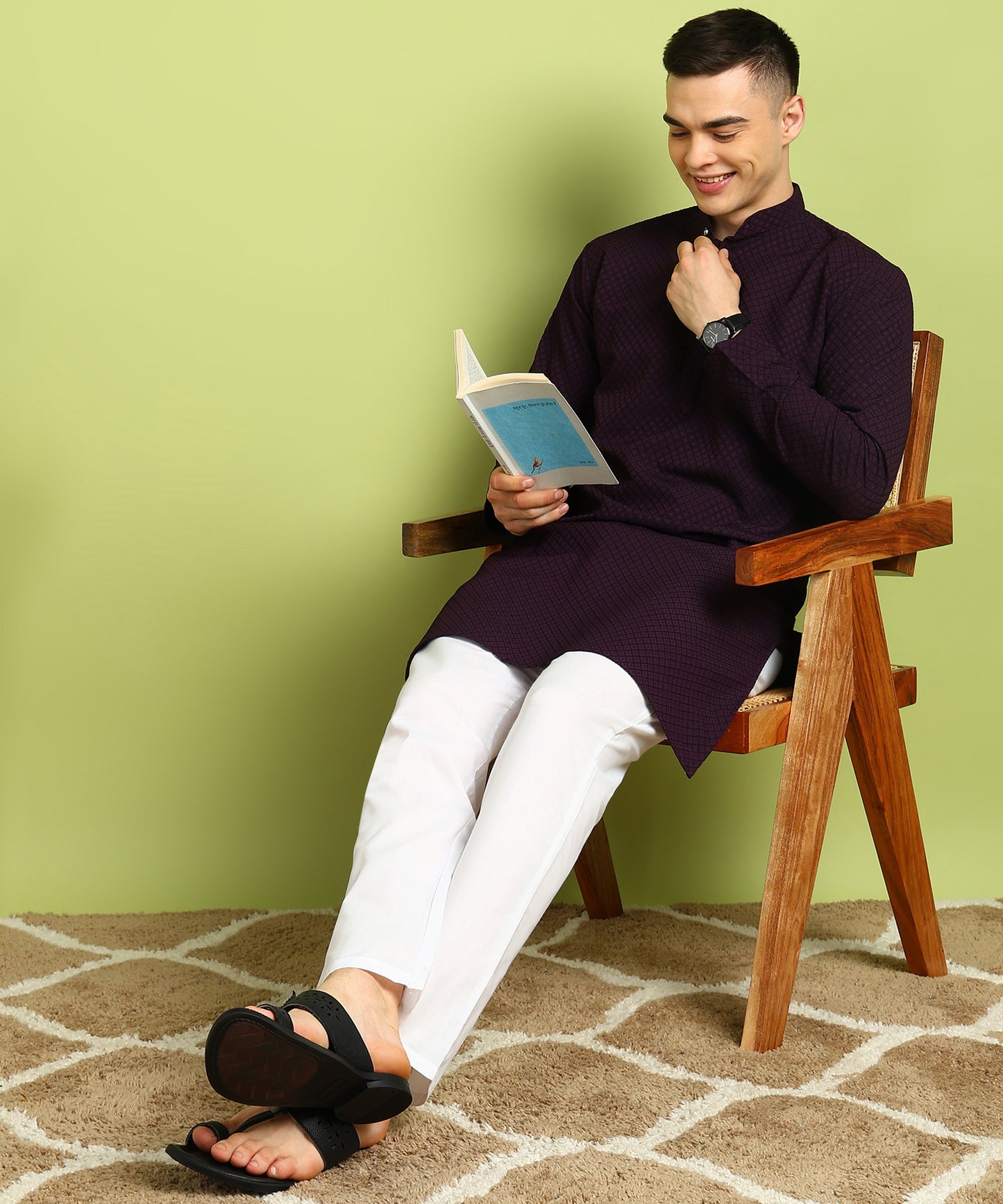 Men Kurta Pyjama Set