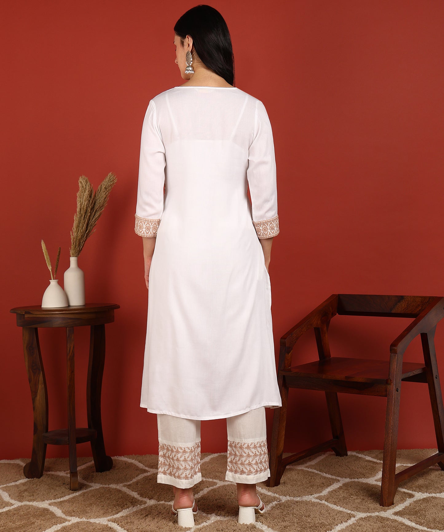 FUBAR Women Kurta Pyjama Dupatta Set