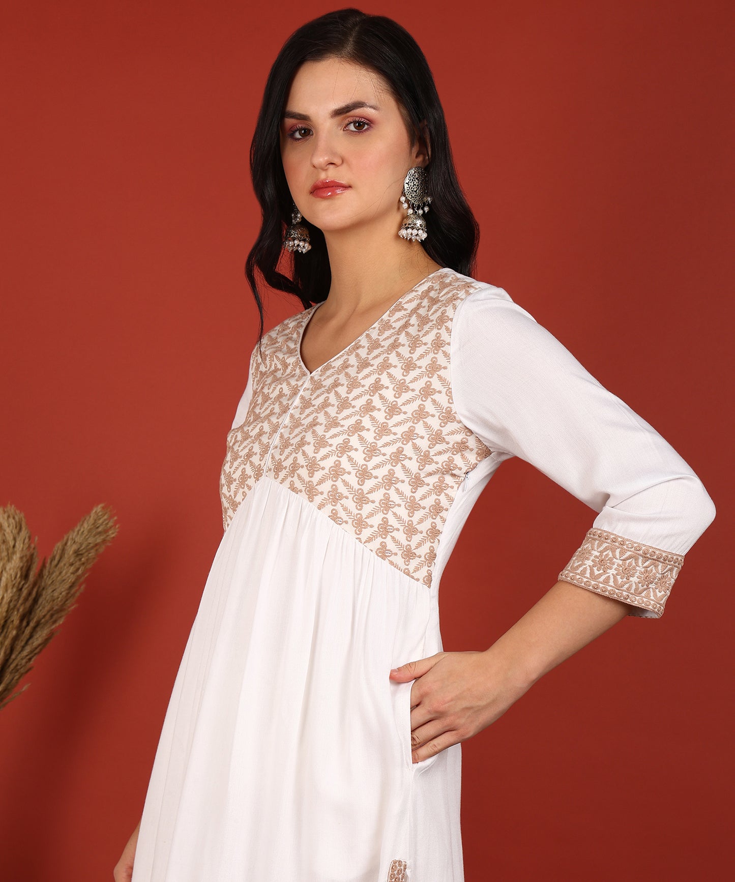 FUBAR Women Kurta Pyjama Dupatta Set