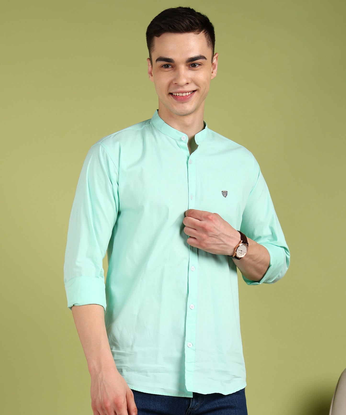 Men Solid Casual Multicolor Shirt (Pack of 2)