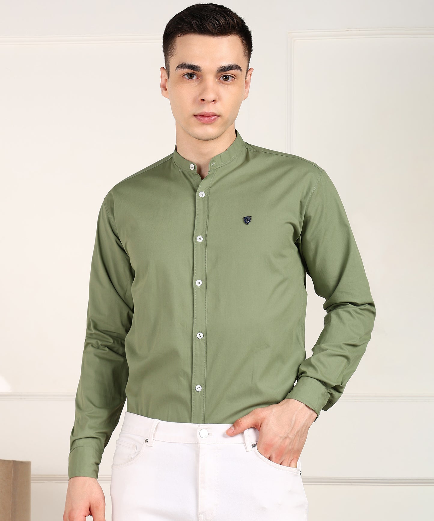 Men Solid Casual Multicolor Shirt (Pack of 2)