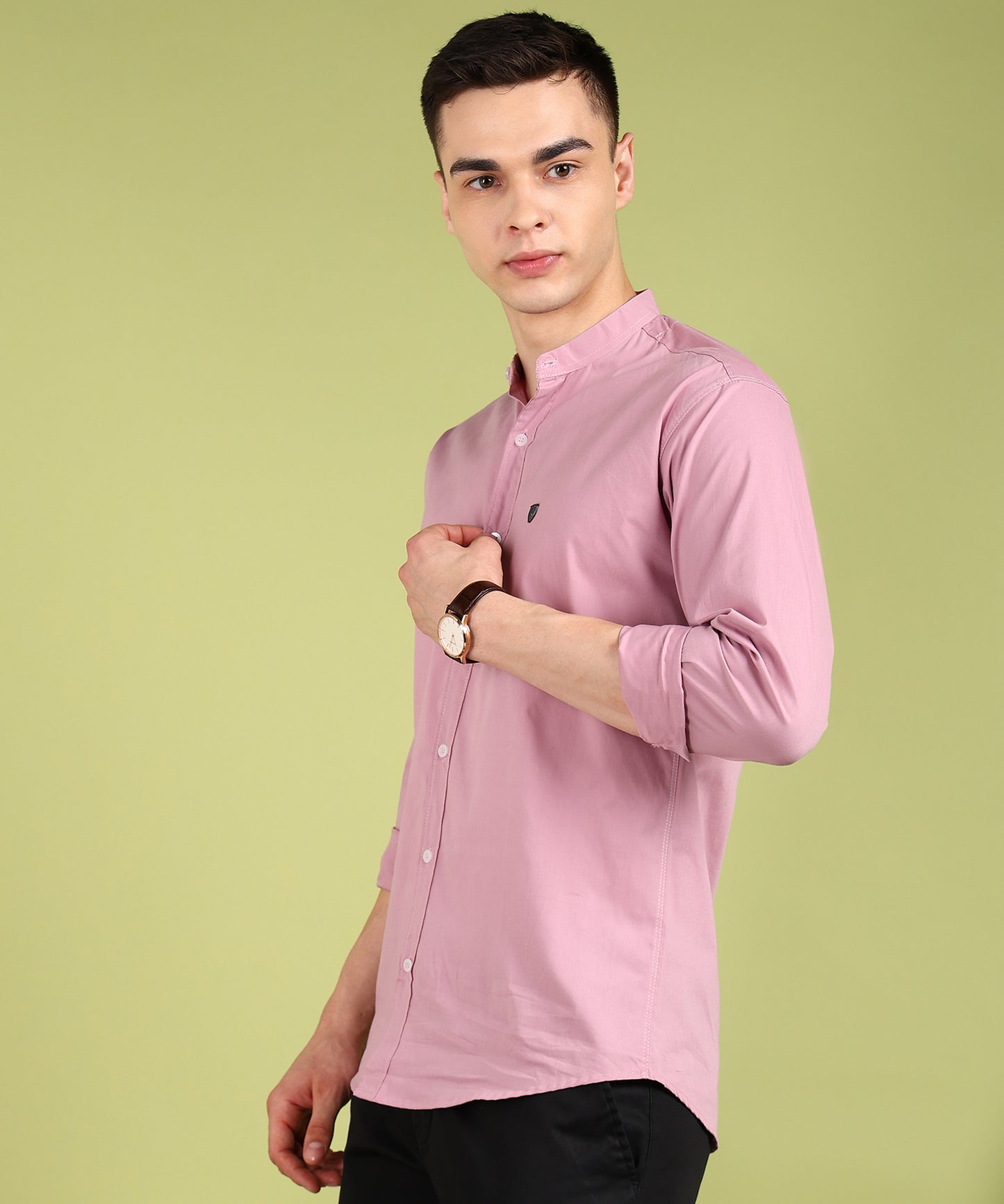 Men Solid Casual Shirt