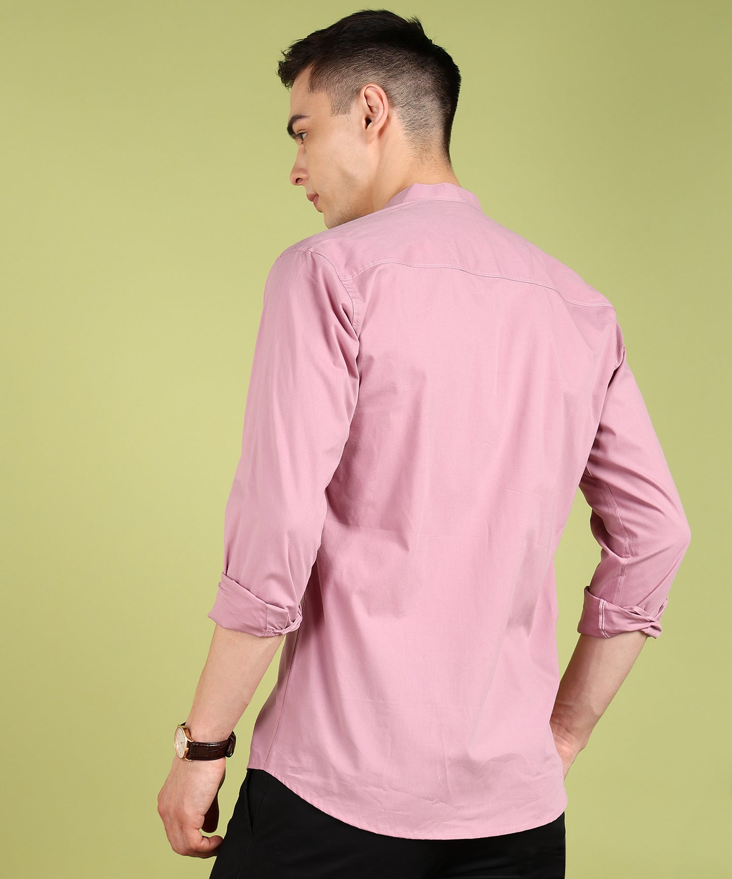 Men Solid Casual Shirt