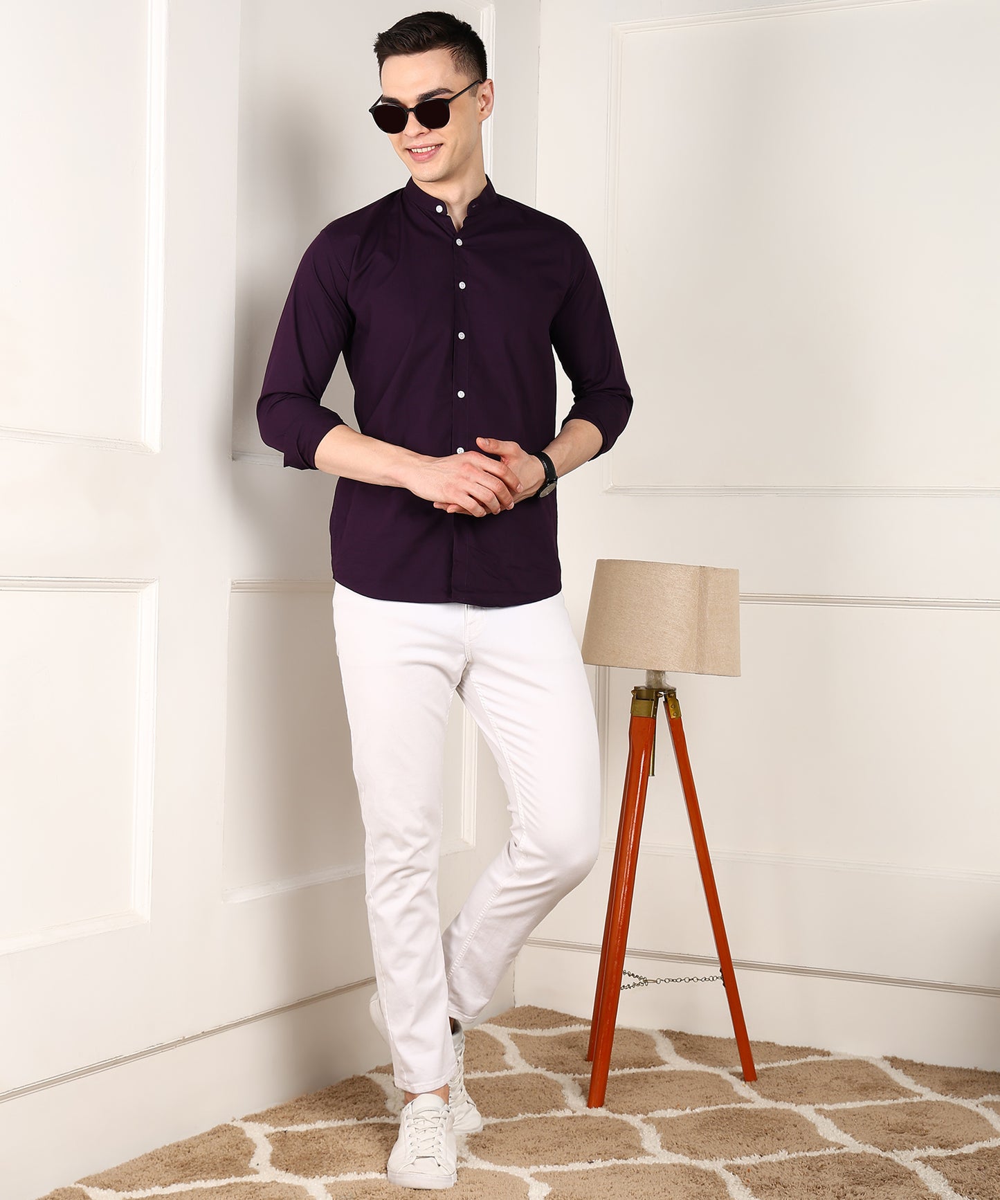Men Solid Casual Multicolor Shirt (Pack of 2)