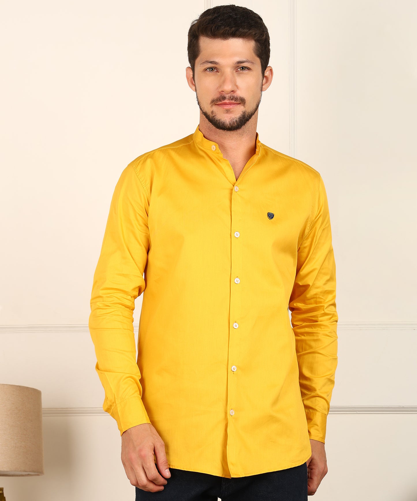 Men Solid Casual Shirt