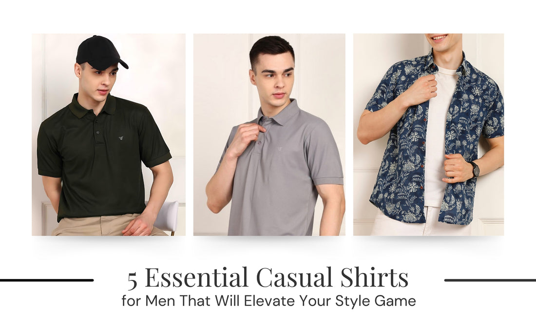 5 Essential Casual Shirts for Men That Will Elevate Your Style Game