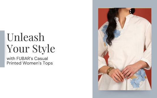 Unleash Your Style with FUBAR’s Casual Printed Women’s Tops!