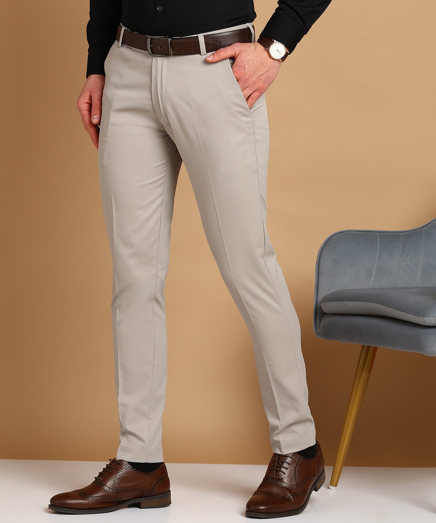 Regular Fit Men Trousers