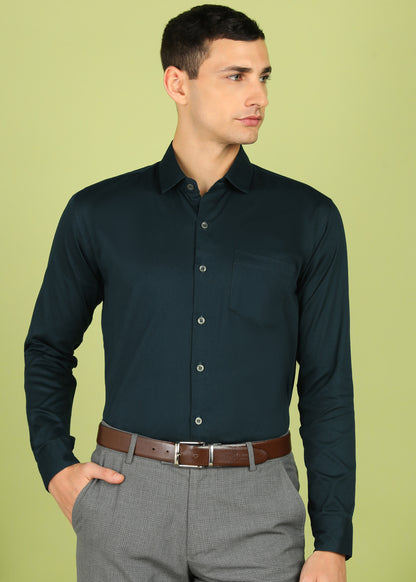 Men Solid Formal Shirt