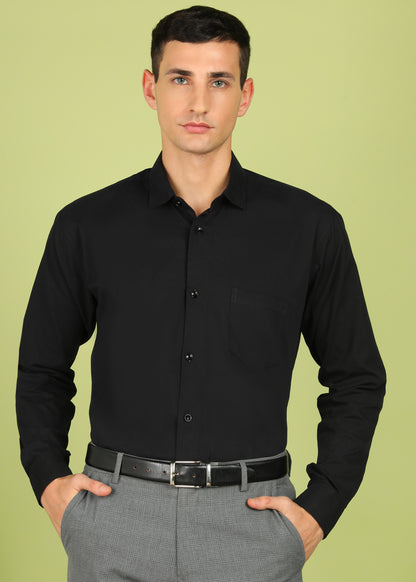 Men Solid Formal Shirt