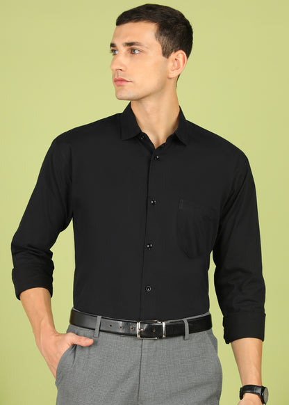 Men Solid Formal Shirt