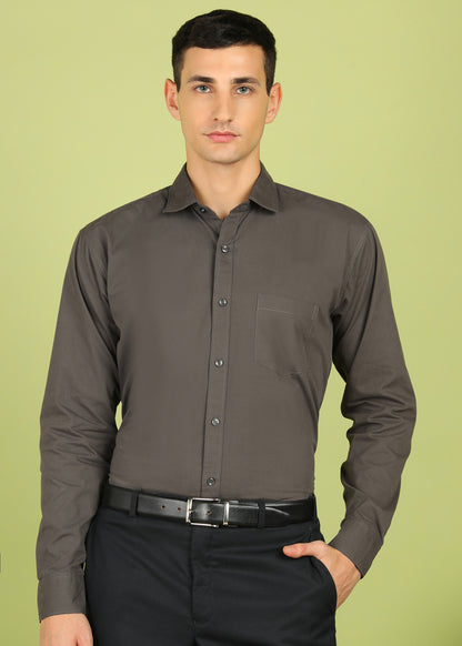 Men Solid Formal Shirt
