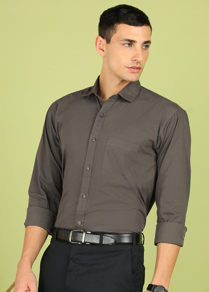 Men Solid Formal Shirt